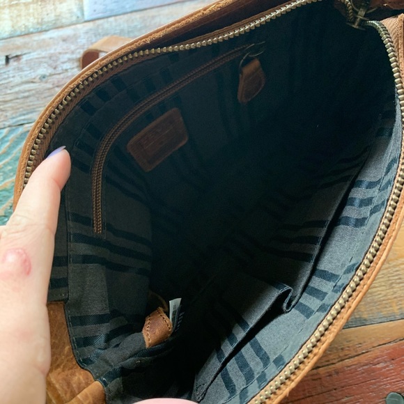 Frye Genuine Leather Crossbody Purse - Picture 6 of 6